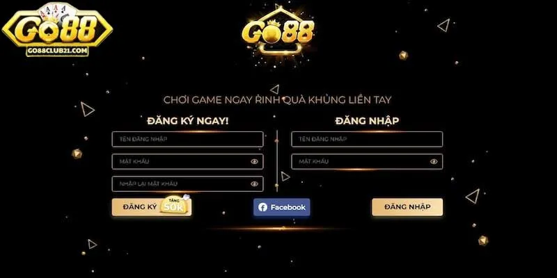 Quy trình các bước khi đăng ký Go88